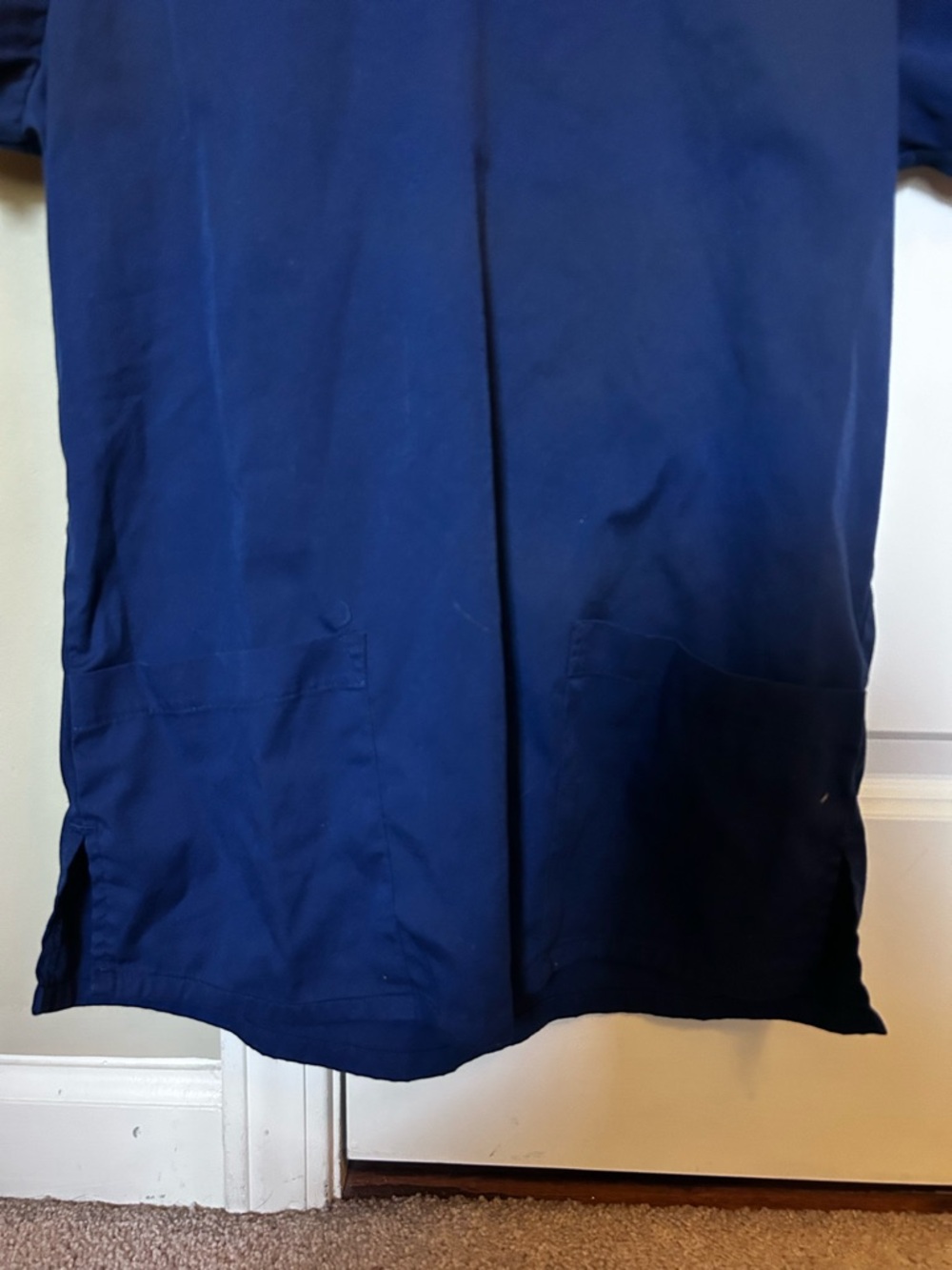 Navy Scrub Top - Picture 2 of 3